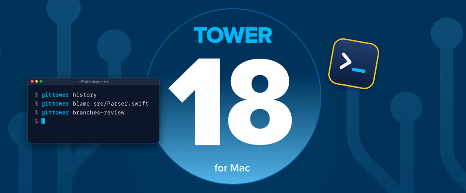 Tower 18 for Mac — A Better Command Line Experience