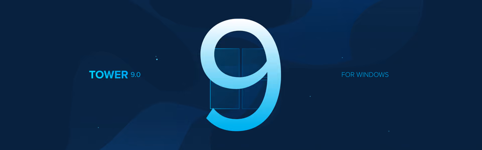 Tower 9.0 for Windows — Git Worktree Support