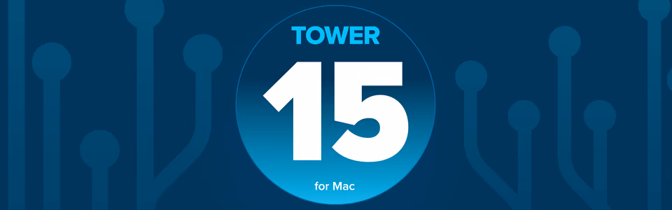 Tower 15 for Mac — Automatic Branch Management