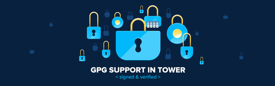 GPG Support in Tower 3.1 for Windows