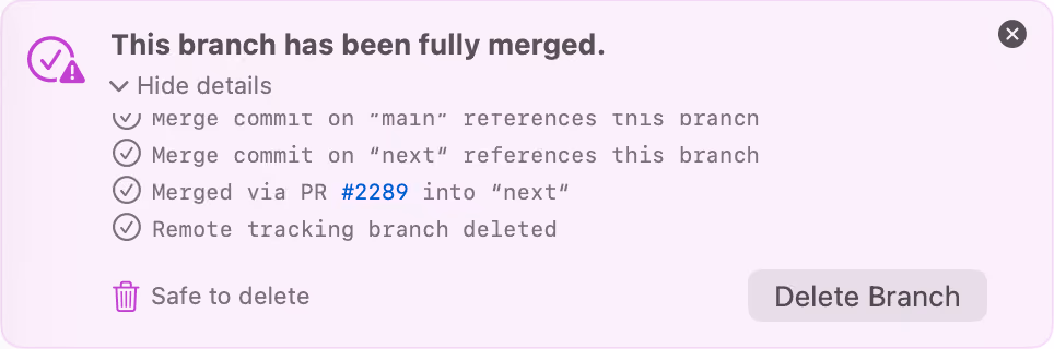Tower – Improved Fully Merged Detection