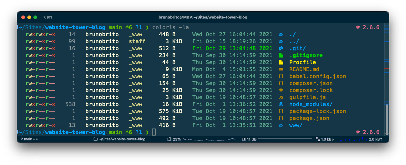 iTerm2 with Agnoster