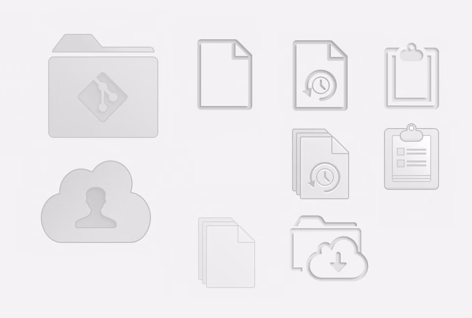 Old empty view icons