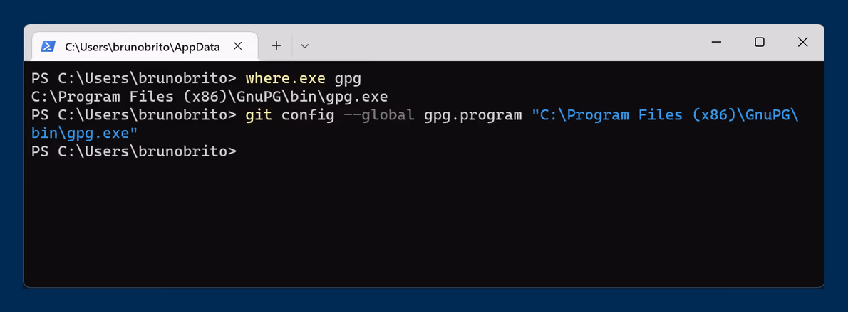 Set Git to sign all commits