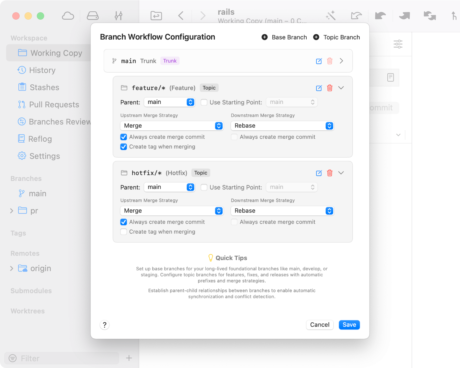 Tower Workflows